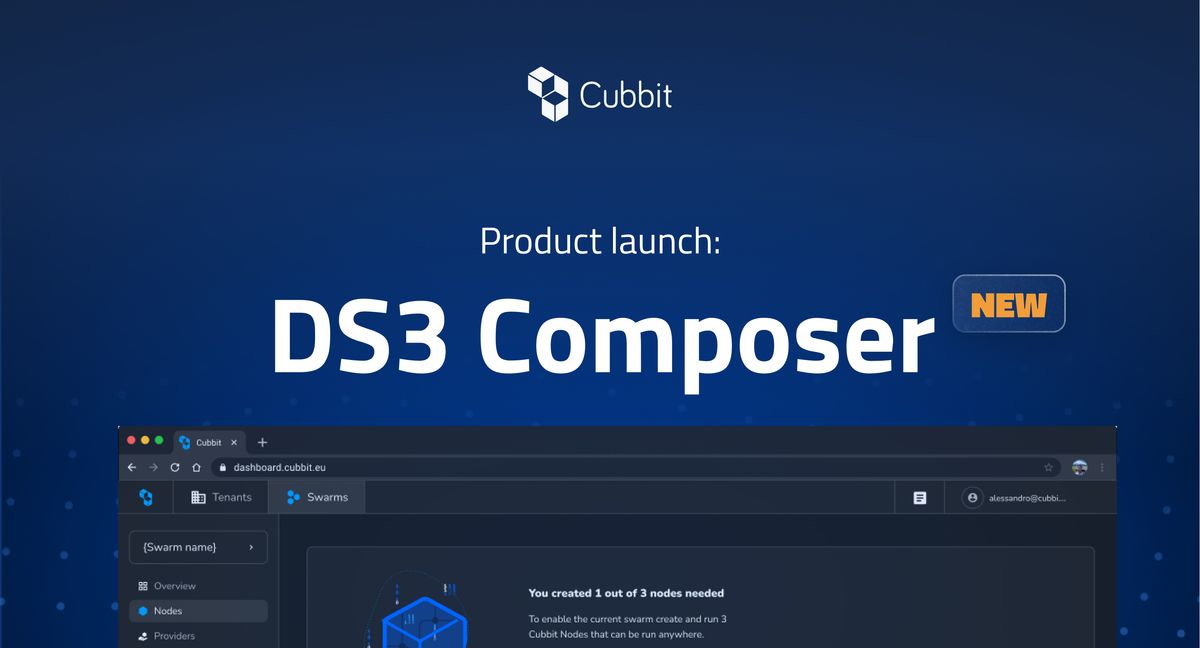 Cubbit unveils DS3 Composer: enabling enterprises and MSPs to build their own sovereign, hyper-resilient, 100% S3-compatible cloud storage in minutes