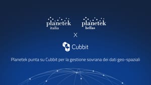 Planetek punta su Cubbit per la gestione sovrana dei dati geo-spaziali